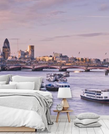 London Skyline Wall Mural London Skyline Wall Mural