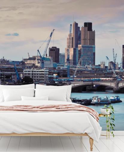 London Skyline Baggrund