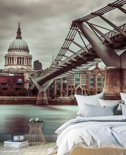 Cattedrale di San Paolo, Millennium Bridge Wallpaper
