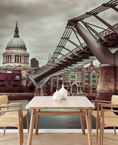 St Pauls-katedralen, Millennium Bridge Bakgrund