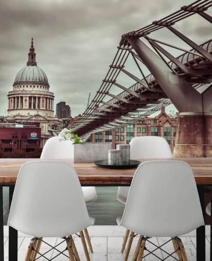 Cattedrale di San Paolo, Millennium Bridge Wallpaper