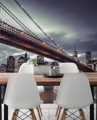 Papel de parede New York Night Papel de parede New York Night