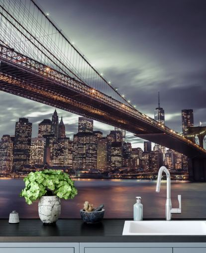 New York Night Bakgrunn