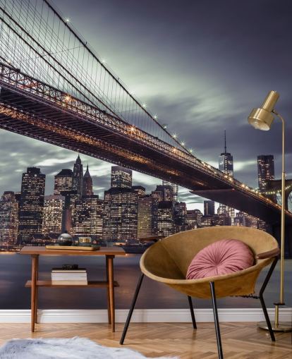 New York Night Hintergrundbild