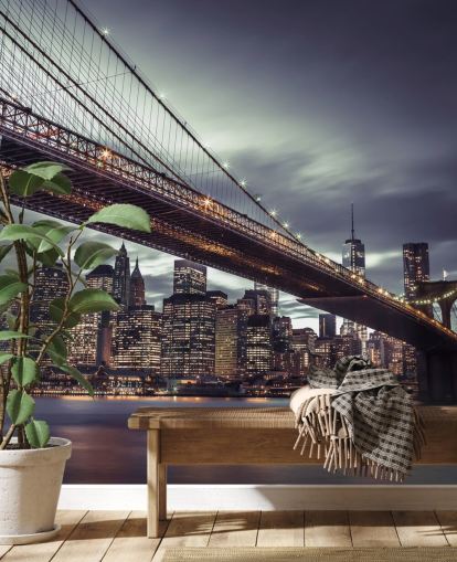 Papel de parede New York Night Papel de parede New York Night