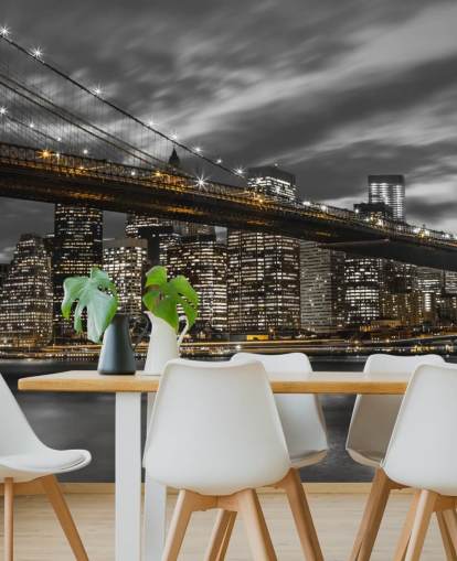 New York Skyline Baggrund New York Skyline Baggrund