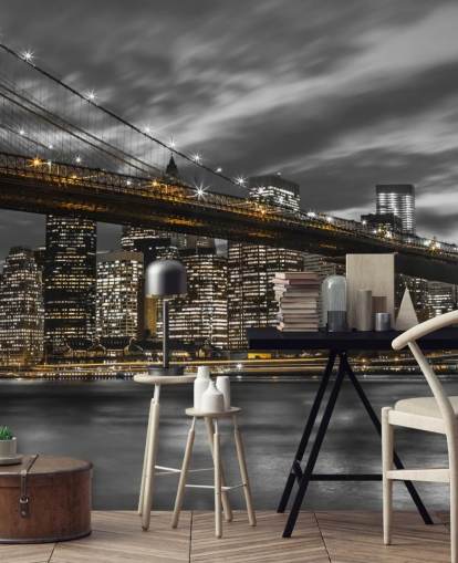 Papel de parede New York Skyline Papel de parede New York Skyline