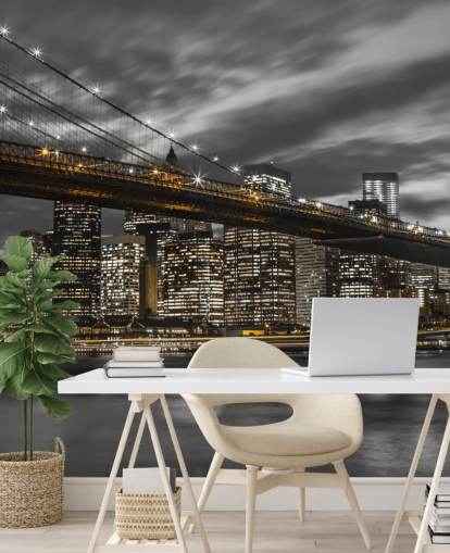 Papel pintado del horizonte de Nueva York