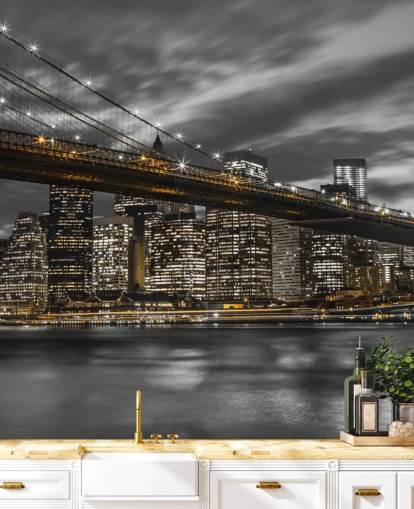 New York Skyline Baggrund