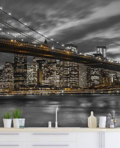 New Yorks skyline Bakgrund