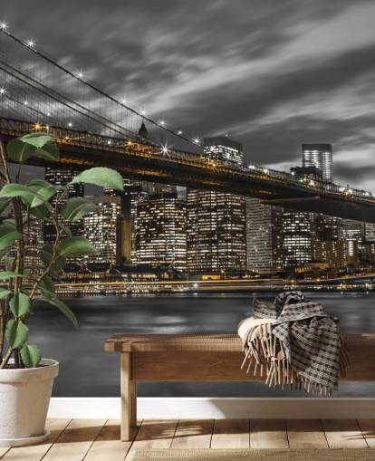 New York Skyline Baggrund