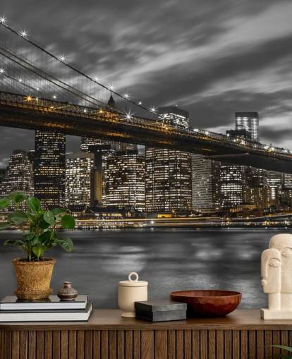 New York Skyline Baggrund