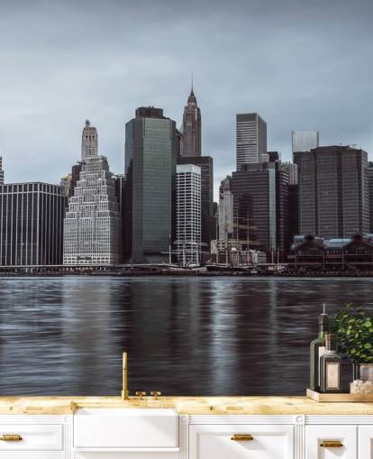 Ala-Manhattan Murky Morning Taustakuva