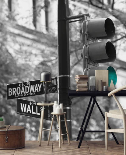 Broadway Veiskilt Bakgrunn