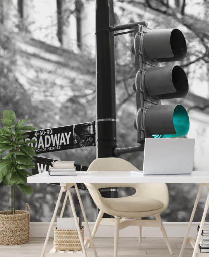 Broadway Road Sign Wallpaper