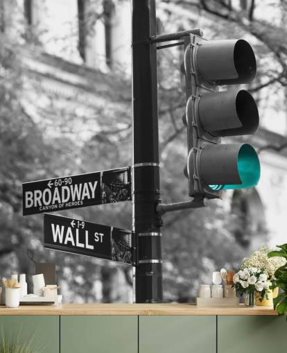 Broadway Road Sign Wallpaper