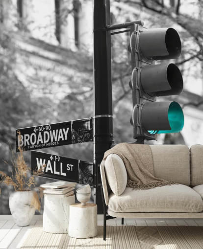 Broadway liikennemerkki Taustakuva