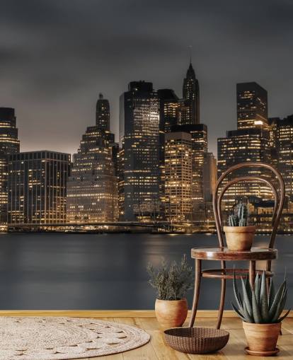 Mural de pared Moody Lower Manhattan Mural de pared Moody Lower Manhattan