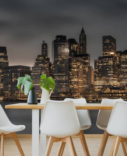 Moody Nedre Manhattan vægmaleri Moody Nedre Manhattan vægmaleri