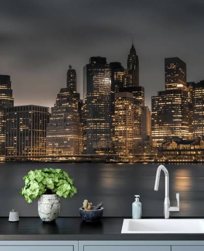 Decorazione murale Moody Lower Manhattan