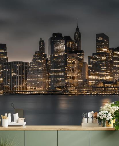 Mural de parede Moody Lower Manhattan