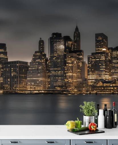 Mural de parede Moody Lower Manhattan