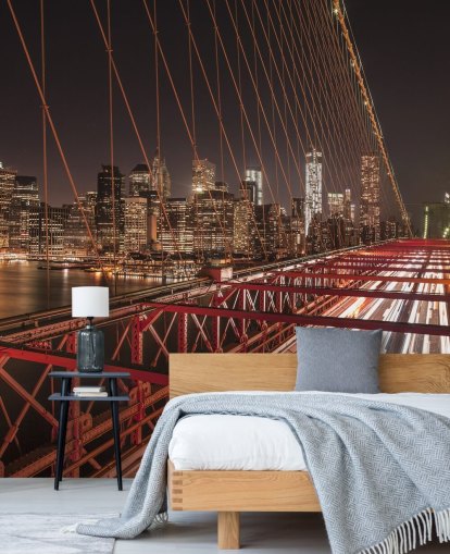 Brooklyn Bridge Street View Wallpaper