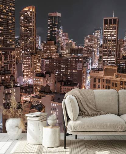 Nedre Manhattan Lights Veggmaleri Nedre Manhattan Lights Veggmaleri