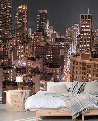 Decorazione murale Lower Manhattan Lights