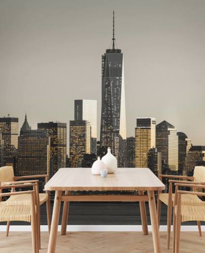 New York Architecture Behang New York Architecture Behang