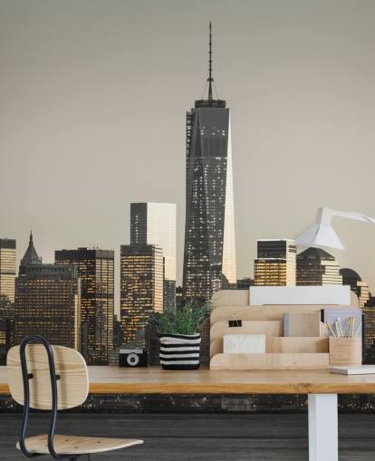 New York Architecture Behang