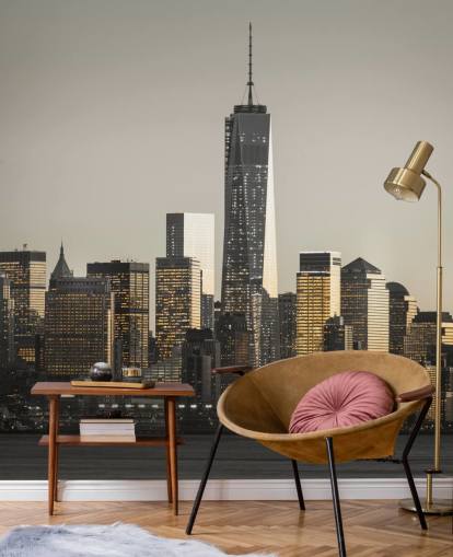 New York Architecture Behang