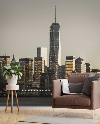 New York Arkitektur Baggrund