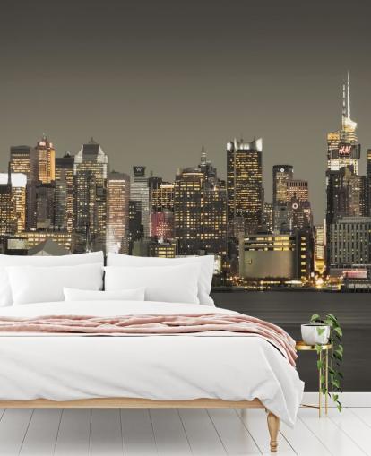 New York Skyscraper Lights Wallpaper New York Skyscraper Lights Wallpaper