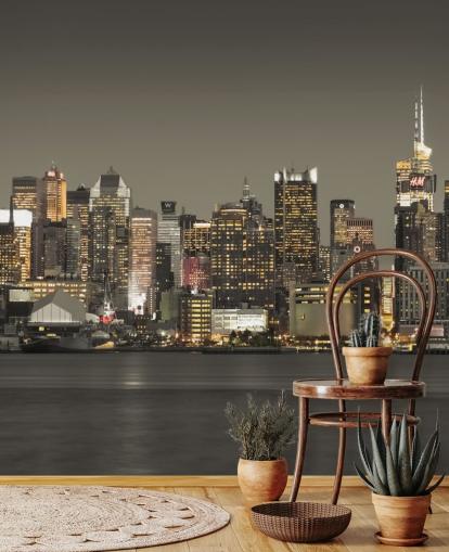 New York Skyscraper Lights behang
