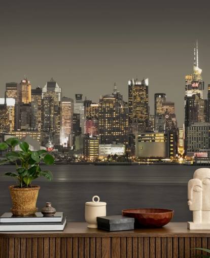 New York Skyscraper Lights Wallpaper New York Skyscraper Lights Wallpaper