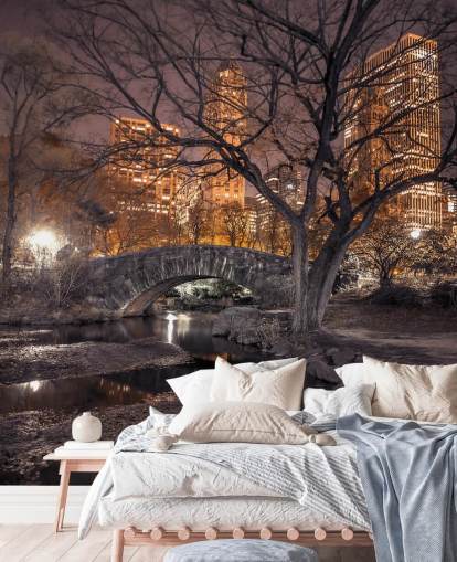 Fondo de pantalla de Central Park Stone Bridge