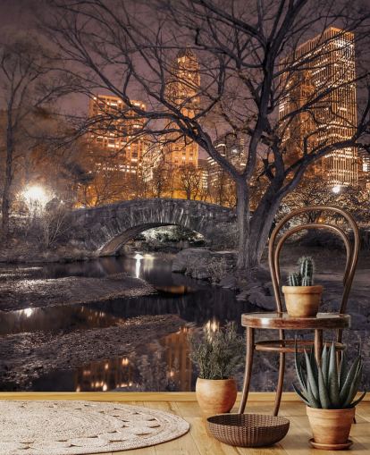 Central Park Stone Bridge Wallpaper Central Park Stone Bridge Wallpaper