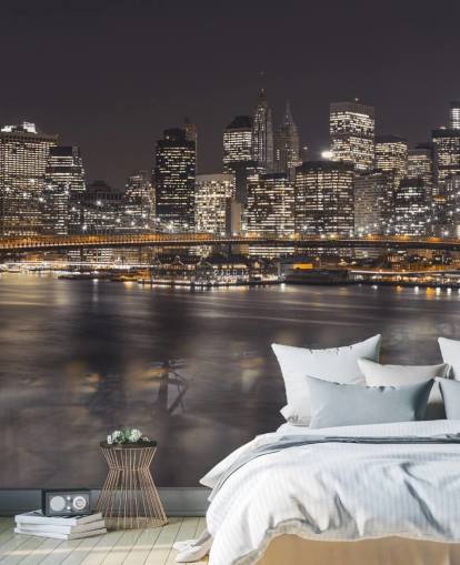 Brooklyn Bridge Atmospheric Wall Mural