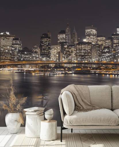 Brooklyn Bridge Stemningsfullt veggmaleri