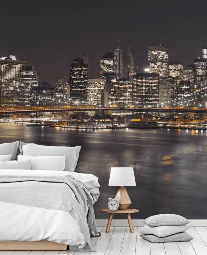 Brooklyn Bridge Atmospheric Wall Mural