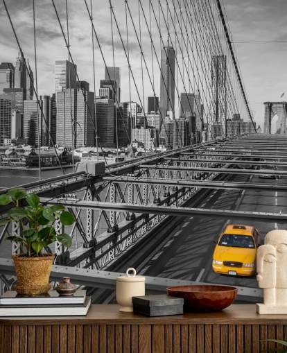 Luz do dia na Brooklyn Bridge Color Splash Wallpaper Luz do dia na Brooklyn Bridge Color Splash Wallpaper