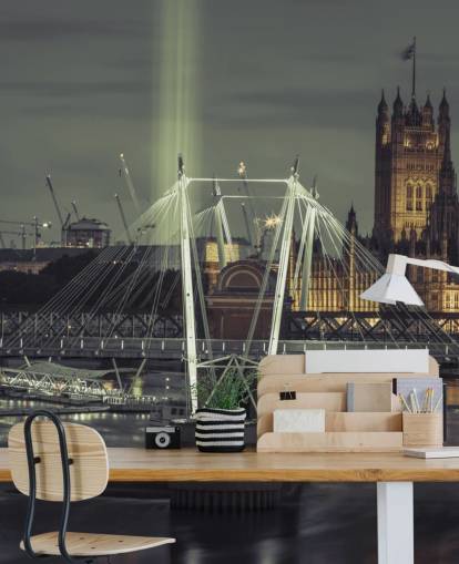 Papier Peint Lumières vives au London Eye