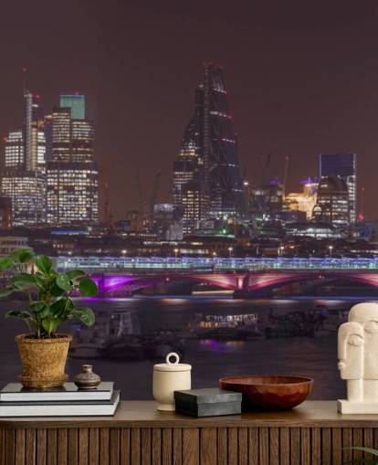 Sfondo vista panoramica dello skyline di Londra Sfondo vista panoramica dello skyline di Londra