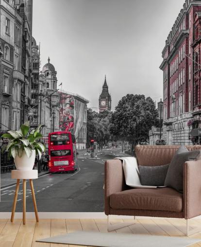 Streets of London Color Splash veggmaleri