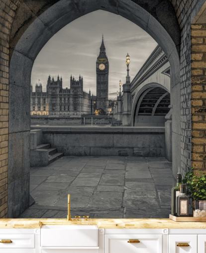 View of Westminster and Big Ben wallpaper