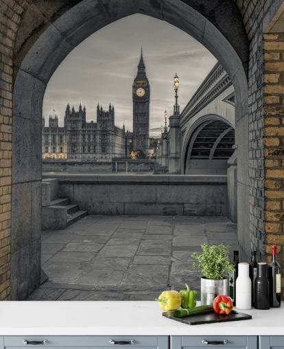 View of Westminster and Big Ben wallpaper