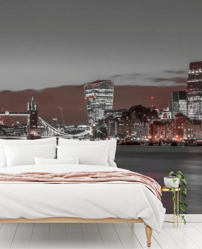 londres à noite papel de parede