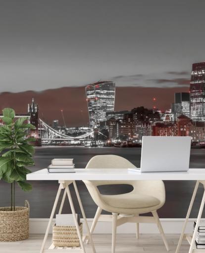 londres à noite papel de parede