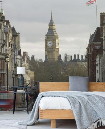 Trafalgar Square with Big Ben Wallpaper Mural